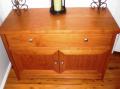 Solid timber entertainment unit/side board